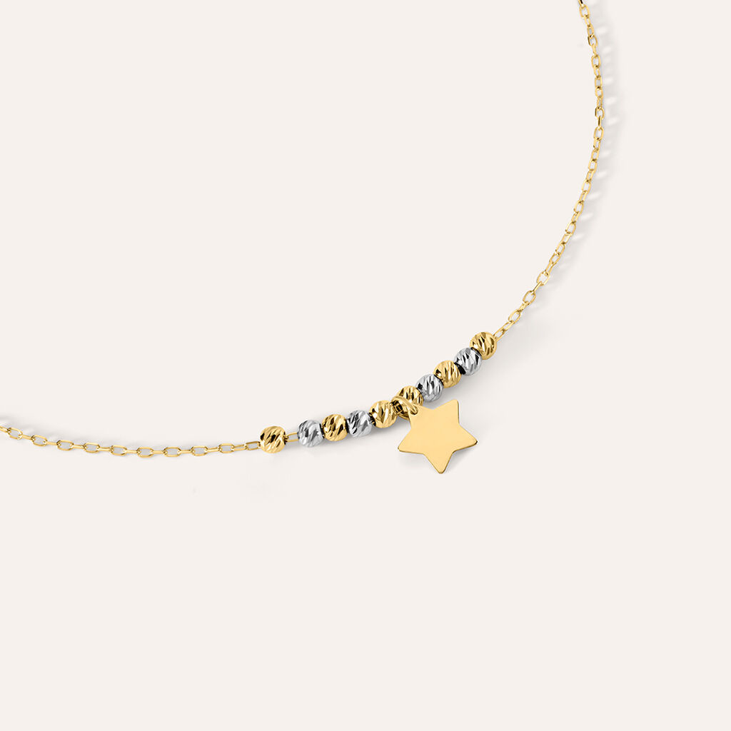 Bracciale Mon Petit Oro Bicolore - Bracciali con Incisione Bambino | Stroili