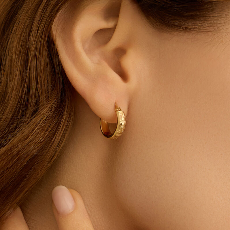 Orecchini A Cerchio Toujours Oro Giallo - Orecchini a Cerchio Donna | Stroili