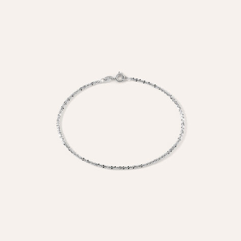 Bracciale Catena Colette Oro Bianco - Bracciali Donna | Stroili