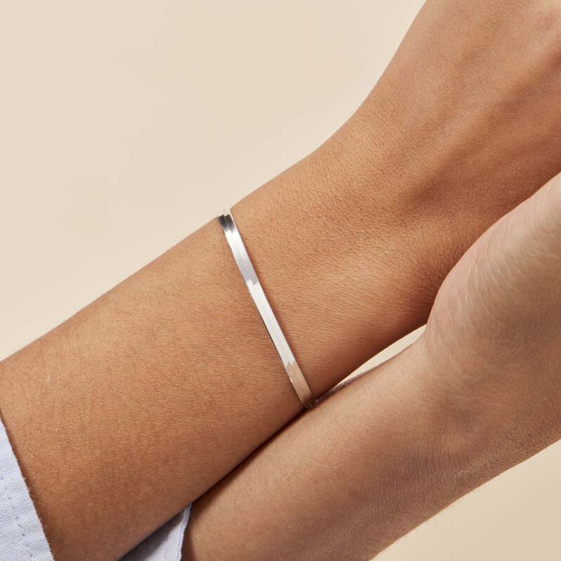 Bracciale Catena Silver Collection Argento Rodiato - Bracciali Donna | Stroili