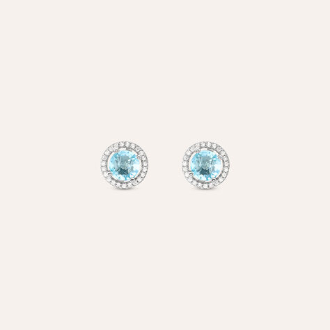Orecchini Lobo Punto Luce Silver Rainbow Argento Rodiato Cubic Zirconia - Orecchini a Lobo Donna | Stroili
