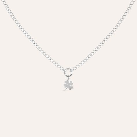 Collana Lady Code Acciaio Quadrifoglio - Collane Donna | Stroili