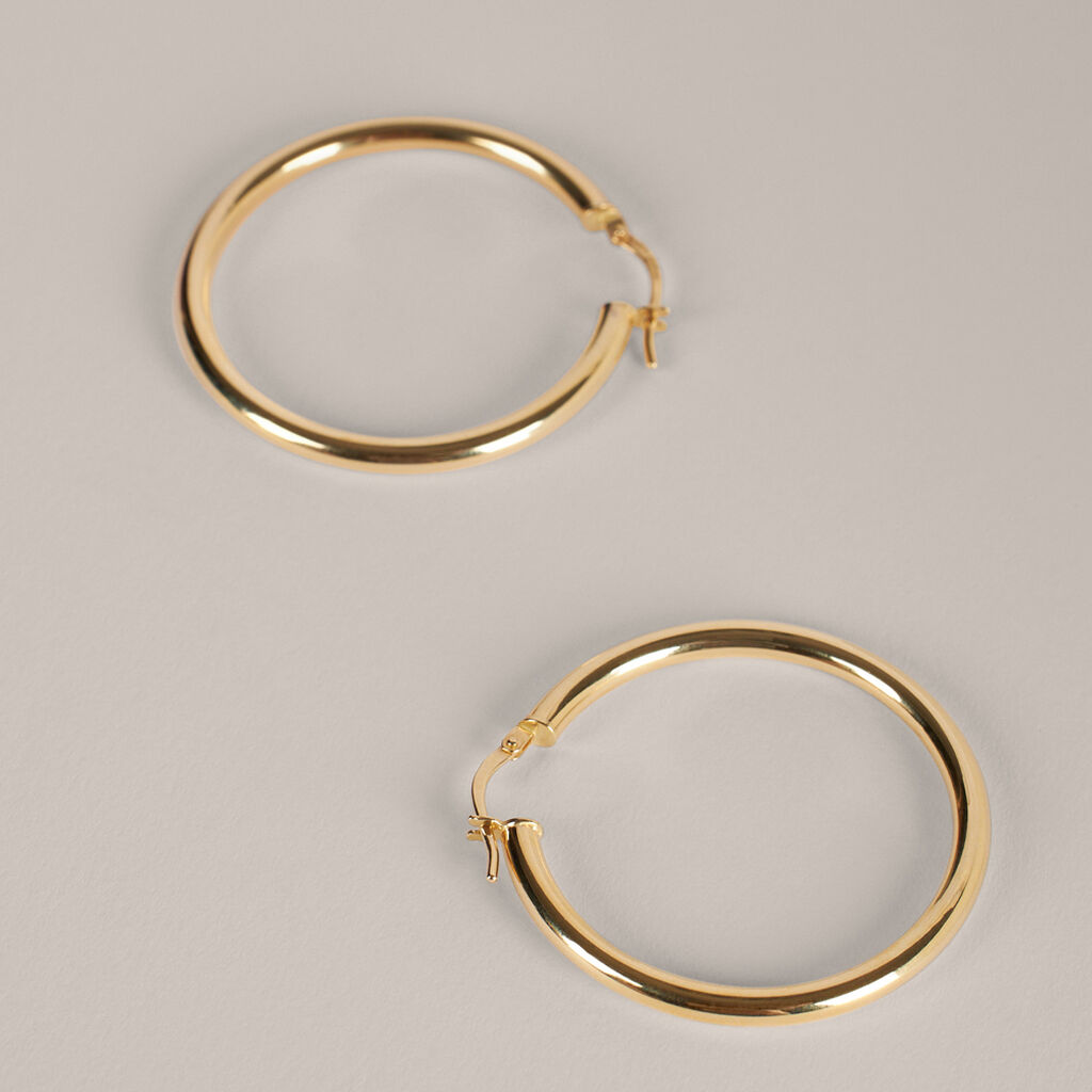 Orecchini A Cerchio Toujours Oro Giallo
