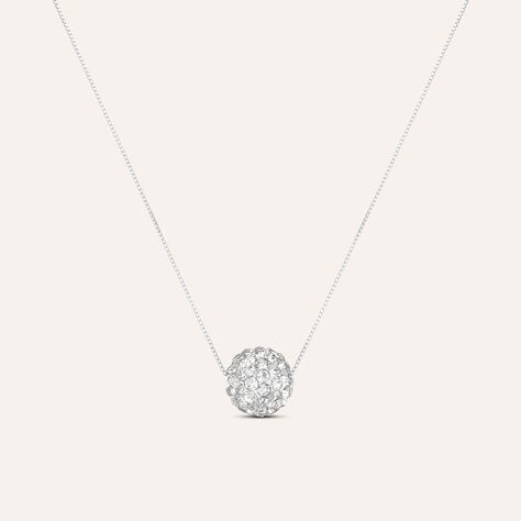 Collana Crystal Gold Oro Bianco Cristallo - Collane Donna | Stroili