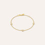 Bracciale Desideria Argento Nobile Dorato