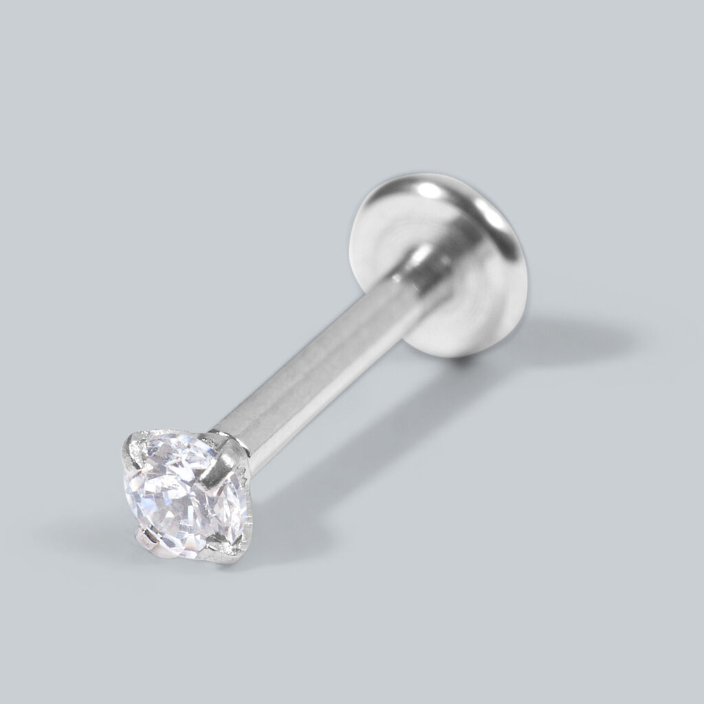 Piercing Orecchio Tragus Helix Conch Lady Code Acciaio Cristallo - Piercing Orecchio Donna | Stroili