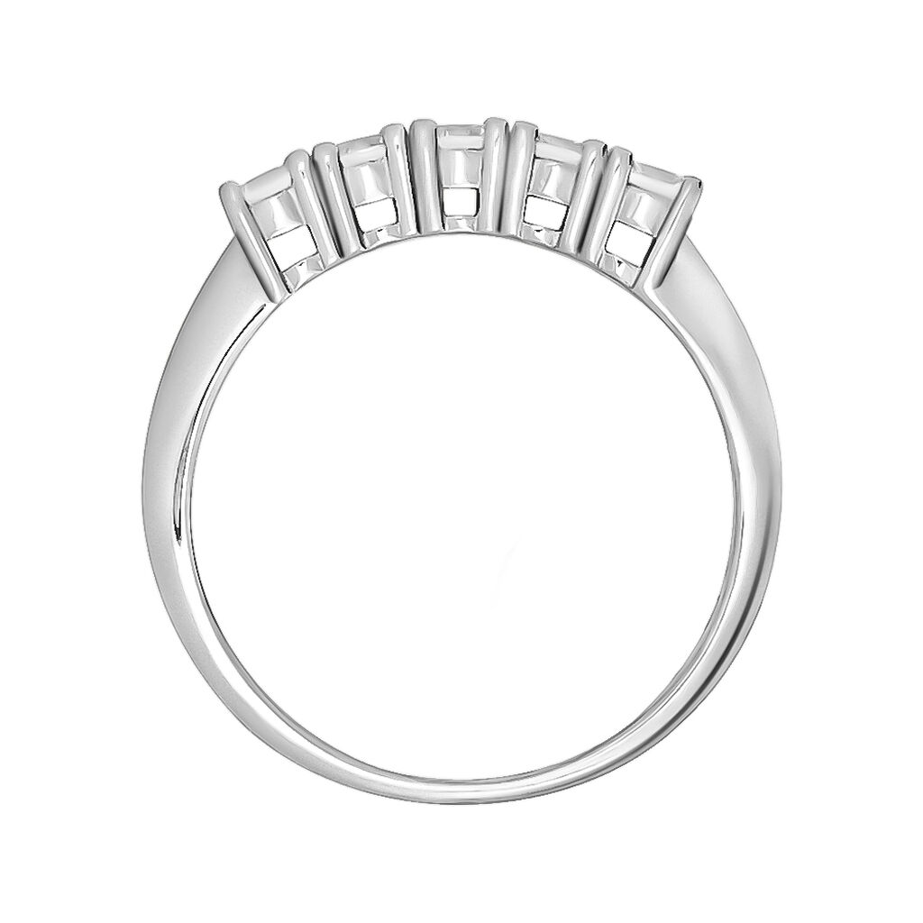 Anello Riviere Silver Elegance Argento Rodiato Cubic Zirconia - Anelli Riviere Donna | Stroili