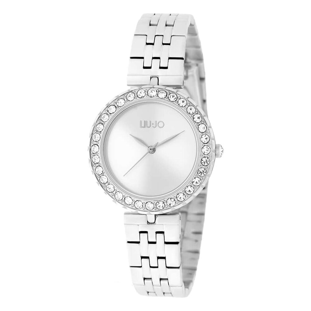 Orologio Donna Liu Jo Crystal Chic quadrante argento TLJ1703