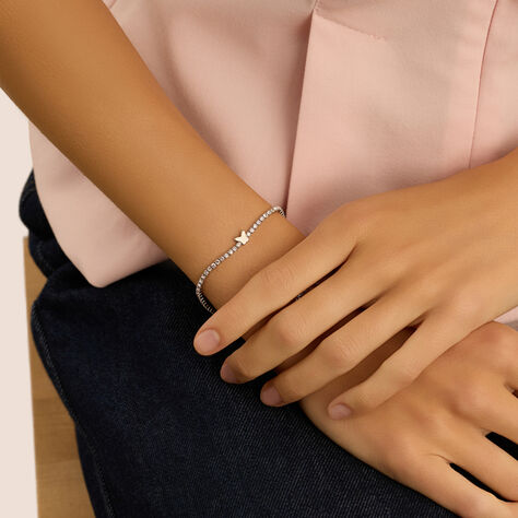 Bracciale Romantic Shine Ottone Cristallo - Bracciali Donna | Stroili