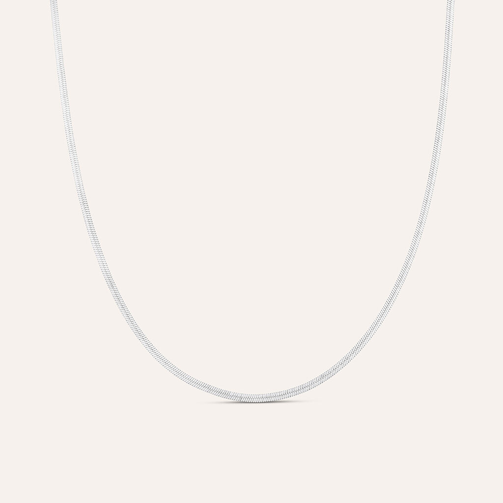 Catena Silver Collection Argento Rodiato - Collane Catena Donna | Stroili