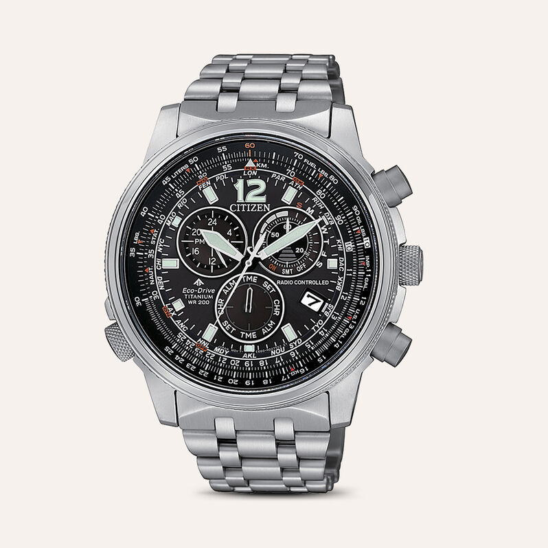 Orologio Eco Drive Citizen Radiocontrollato Cb5850-80e - Orologi con Datario Uomo | Stroili