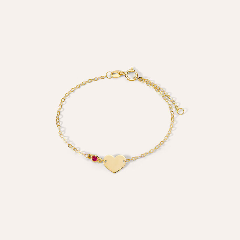 Bracciale Mon Petit Oro Giallo Cubic Zirconia - Bracciali Love Bambino | Stroili