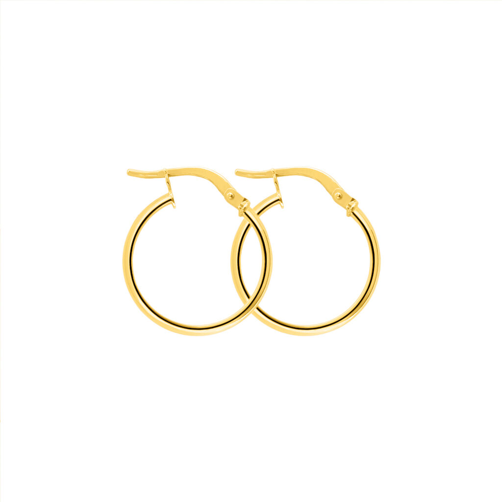 Orecchini A Cerchio Toujours Oro Giallo - Orecchini a Cerchio Donna | Stroili