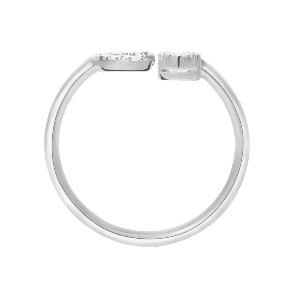 Anello Fantasia Silver Moments Argento Rodiato Cubic Zirconia - Anelli con Pietre Donna | Stroili