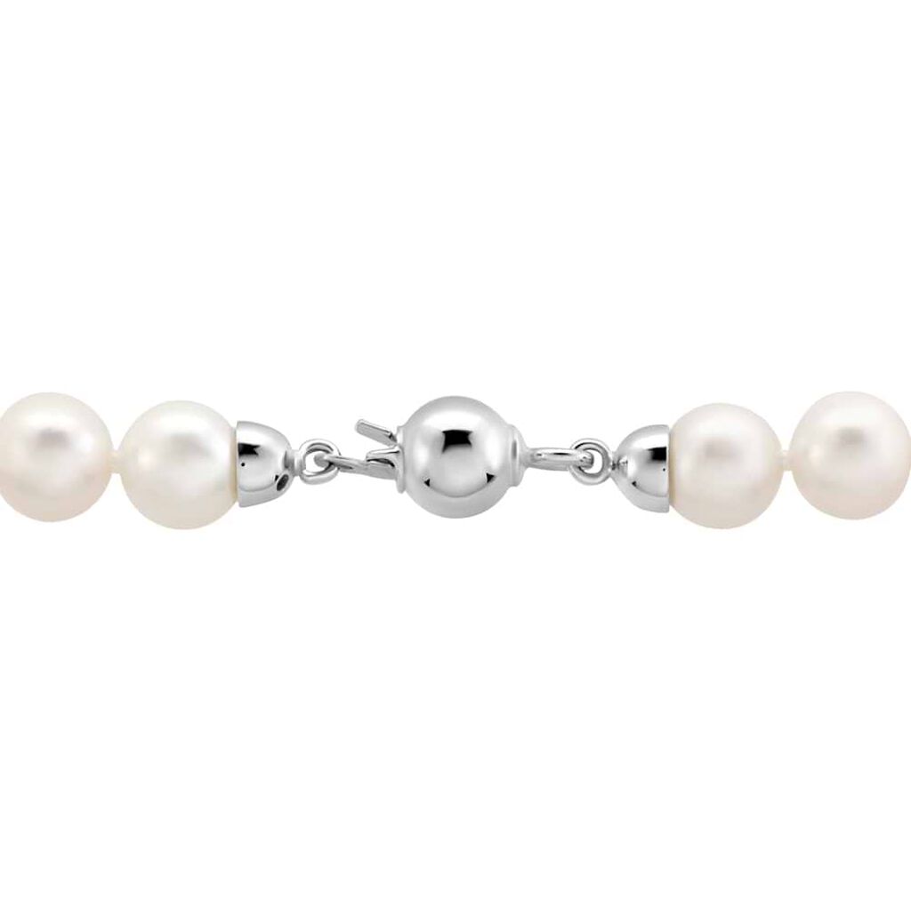 Bracciale Gabrielle Oro Bianco Perla D'Acqua Dolce - Bracciali Donna | Stroili