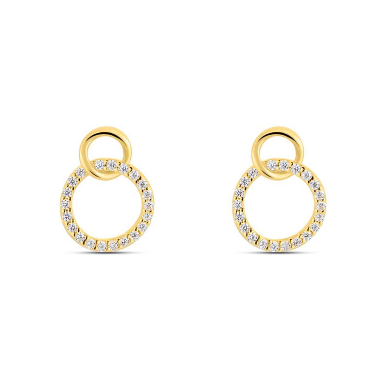 Orecchini Pendenti Claire Oro Giallo Cubic Zirconia - Orecchini Pendenti Donna | Stroili