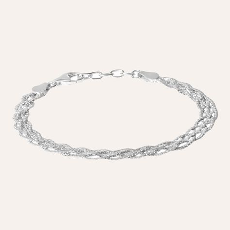 Bracciale Catena Silver Collection Argento Rodiato - Bracciali Donna | Stroili