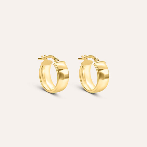 Orecchini A Cerchio Toujours Oro Giallo - Orecchini a Cerchio Donna | Stroili