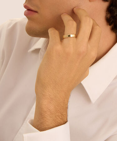 Fede Classica 4.5 mm Oro Giallo
