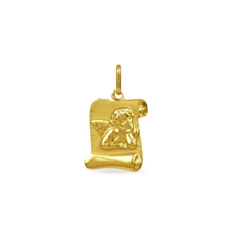 Pendente Holy Oro Giallo - Ciondoli con Incisione Unisex | Stroili