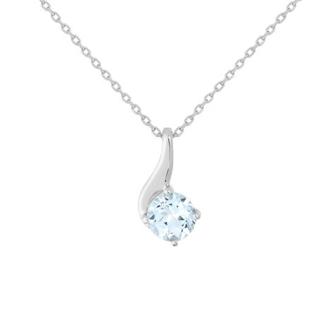 Collana Punto Luce Amélie Oro Bianco Topazio - Collane Punto Luce Donna | Stroili