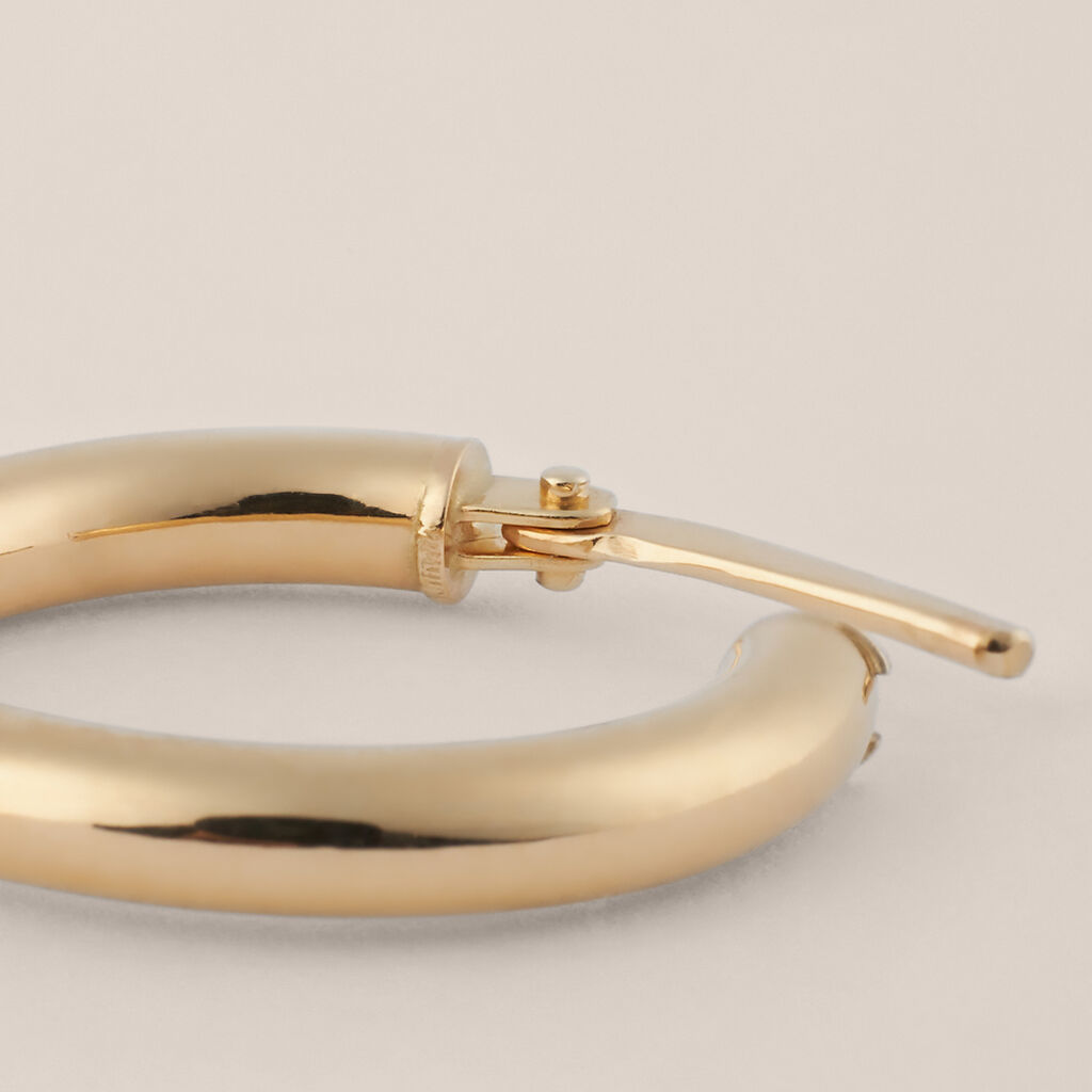 Mono Orecchino A Cerchio Toujours Oro Giallo