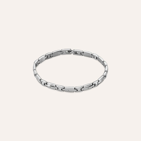 Bracciale Man Code Acciaio Cubic Zirconia - Bracciali Uomo | Stroili