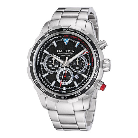 Orologio Al Quarzo Nautica Nst Chrono Napnsf301 - Orologi Cronografo Uomo | Stroili
