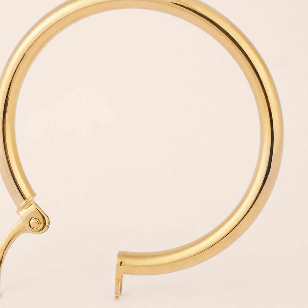 Orecchini A Cerchio Toujours Oro Giallo