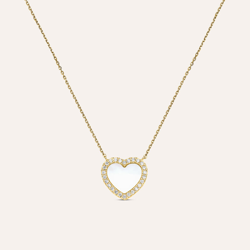 Collana Beverly Oro Giallo Madreperla Cubic Zirconia - Collane Donna | Stroili