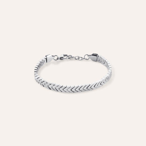 Bracciale Catena Man Code Acciaio - Bracciali Uomo | Stroili