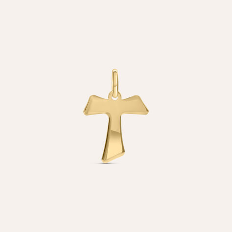 Pendente Holy Oro Giallo - Ciondoli con Incisione Unisex | Stroili