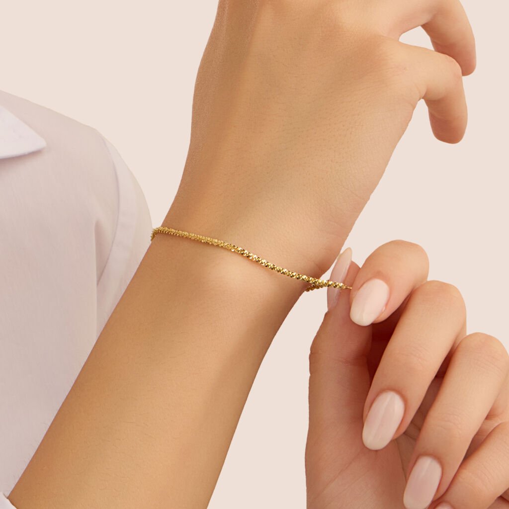 Bracciale Catena Colette Oro Giallo - Bracciali Donna | Stroili