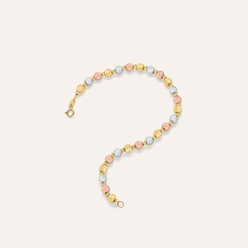 Bracciale Golden Lover Oro Tricolore - Bracciali Donna | Stroili