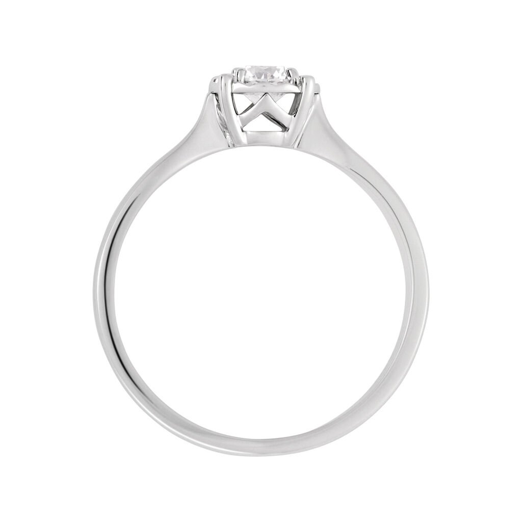 Anello Solitario Diamotion Oro Bianco Diamante - Anelli con Pietre Donna | Stroili
