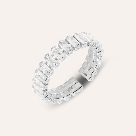Anello Eternity Romantic Shine Metallo Cristallo - Anelli Eternity Donna | Stroili