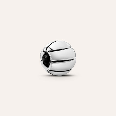 Bead Essential Code Acciaio Bicolore Bianco / Nero - Beads Uomo | Stroili
