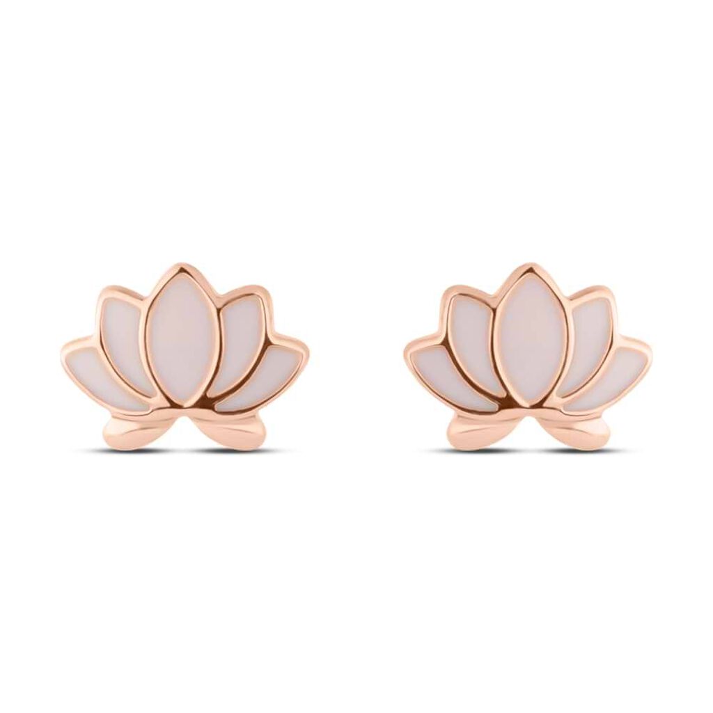 Orecchini Lobo Lady Sweet Acciaio Rosa - Orecchini a Lobo Donna | Stroili