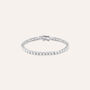 Bracciale Tennis Silver Elegance Argento Rodiato Cubic Zirconia