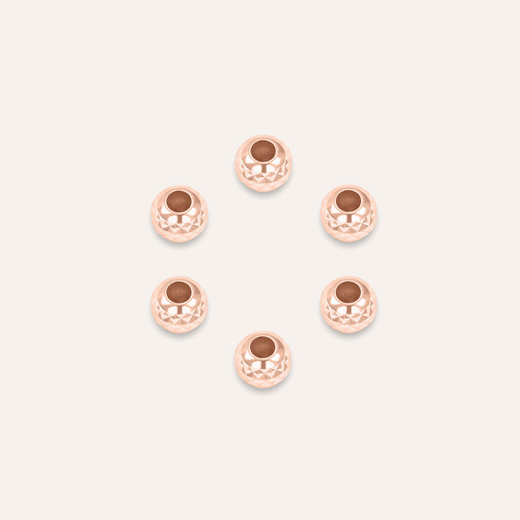 Bead Love Beats Argento Rosa