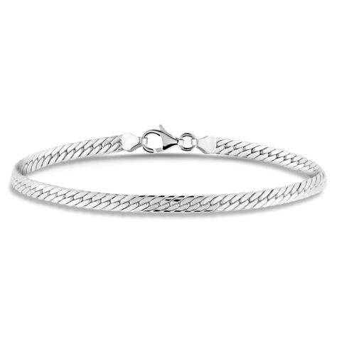 Bracciale Catena Colette Oro Bianco - Bracciali Donna | Stroili