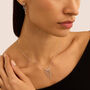 Collana Silver Elegance Argento Rodiato Cubic Zirconia