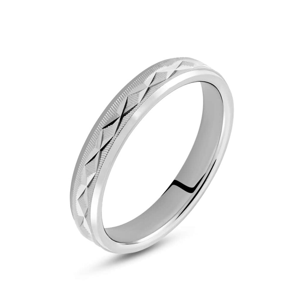 Anello Fedina Silver Collection Argento Rodiato - Anelli con Incisione Unisex | Stroili