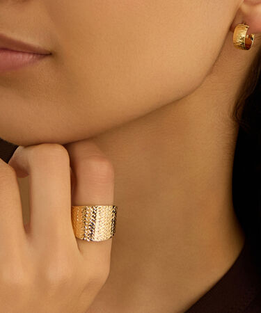 Anello Fascia Golden Lover Oro Giallo