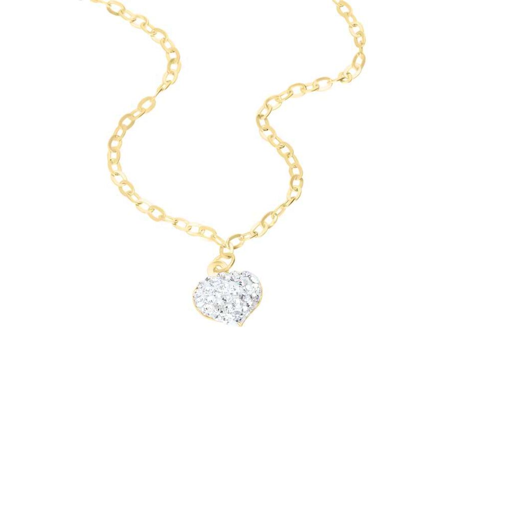 Collana Mon Petit Oro Giallo Cristallo - Collane Bambino | Stroili