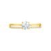 Anello Solitario Claire Oro Giallo Cubic Zirconia - Anelli con Pietre Donna | Stroili