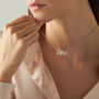 Collana Silver Collection Argento Bicolore Bianco / Rosa