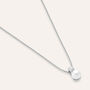 Collana Silver Pearls Argento Rodiato Perla sintentica Cubic Zirconia