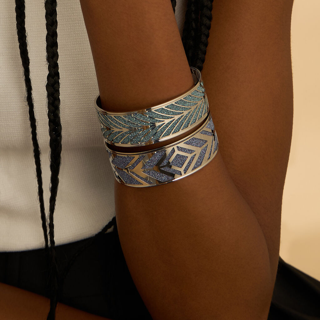 Bangle Lady Shine Acciaio - Bracciali Rigidi Donna | Stroili