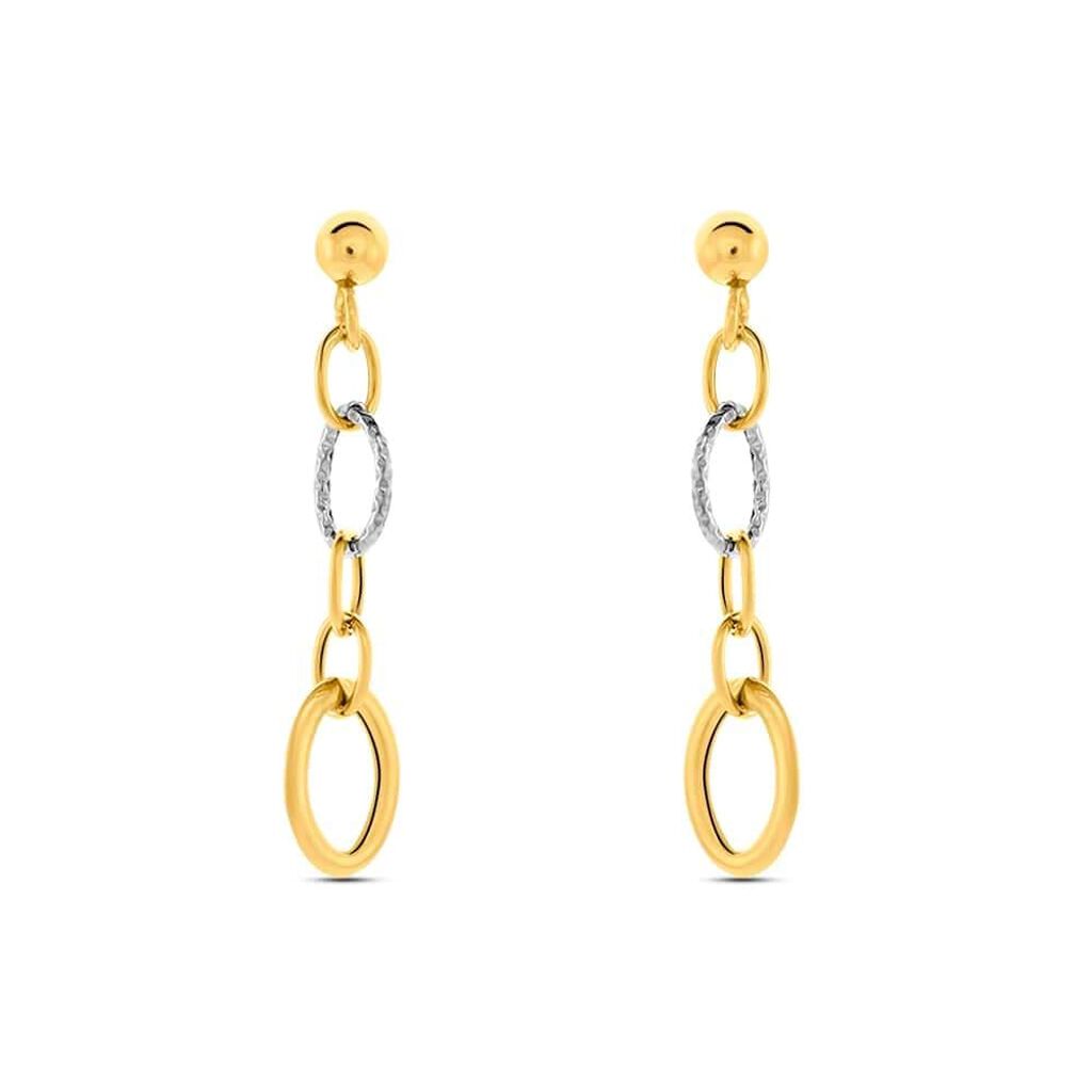 Orecchini Pendenti Beverly Oro Bicolore - Orecchini Pendenti Donna | Stroili